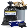 Black Heavy Duty 40-45 Gallon Trash Bags 3.0 Mil 50 Count W251