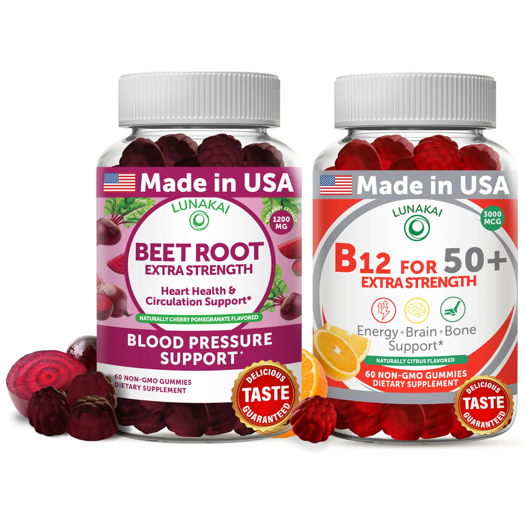 Beet Root and Vitamin B12 Gummies X710