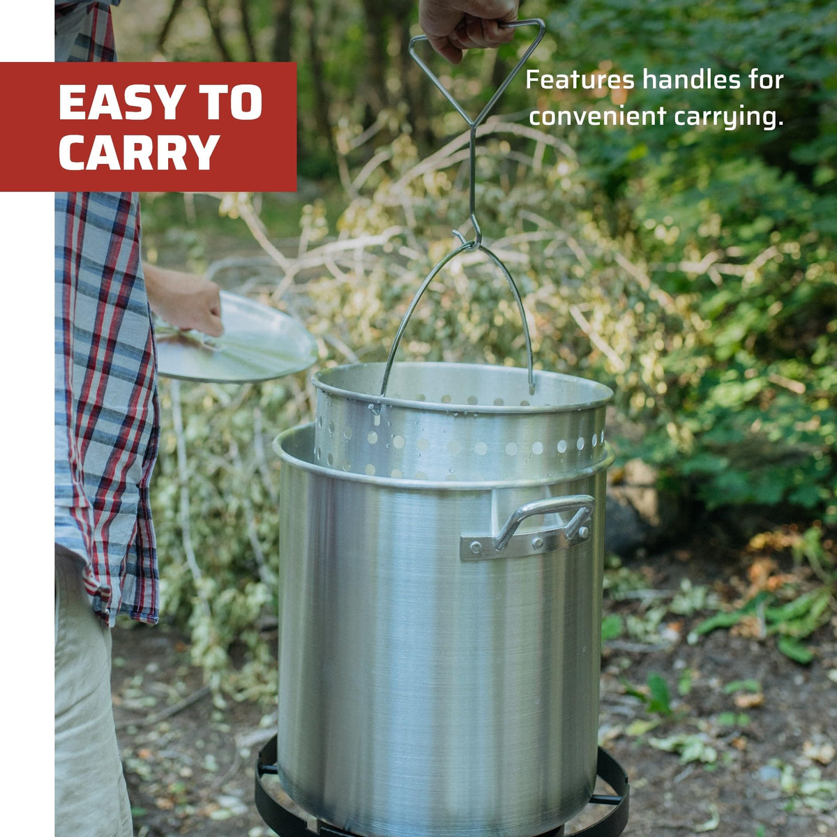 32-Quart Aluminum Pot W712579