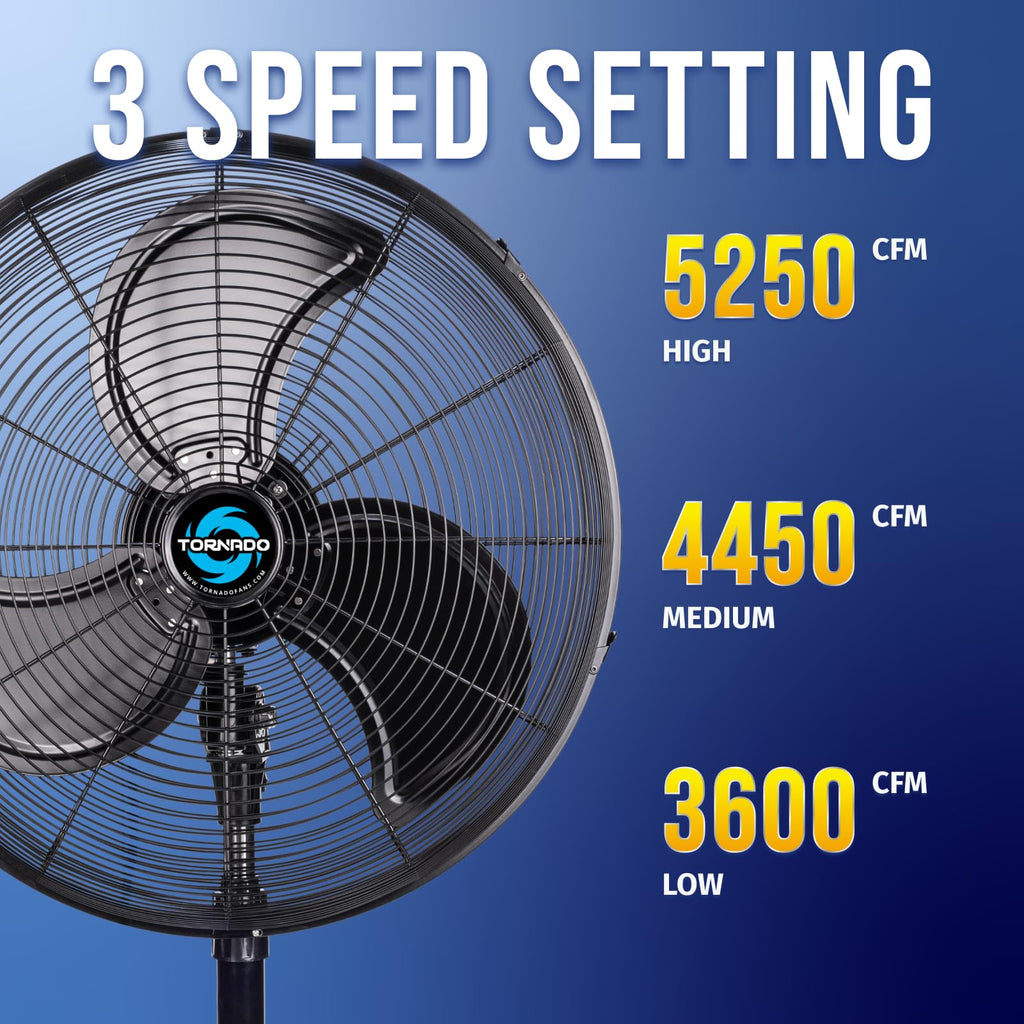 20'' Oscillating Pedestal Fan V678