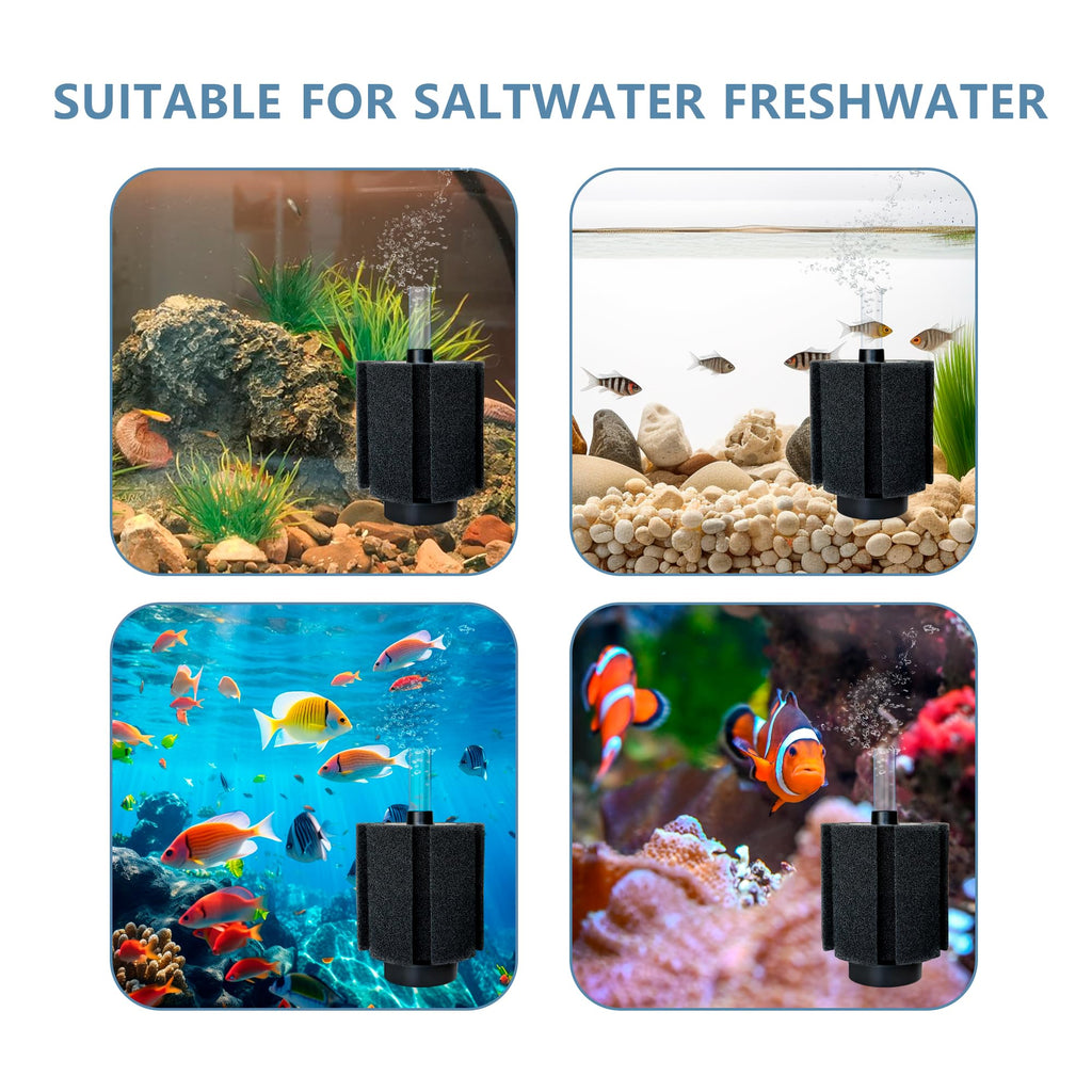 150 Gal Aquarium Sponge Filter with Air Stone Y6778