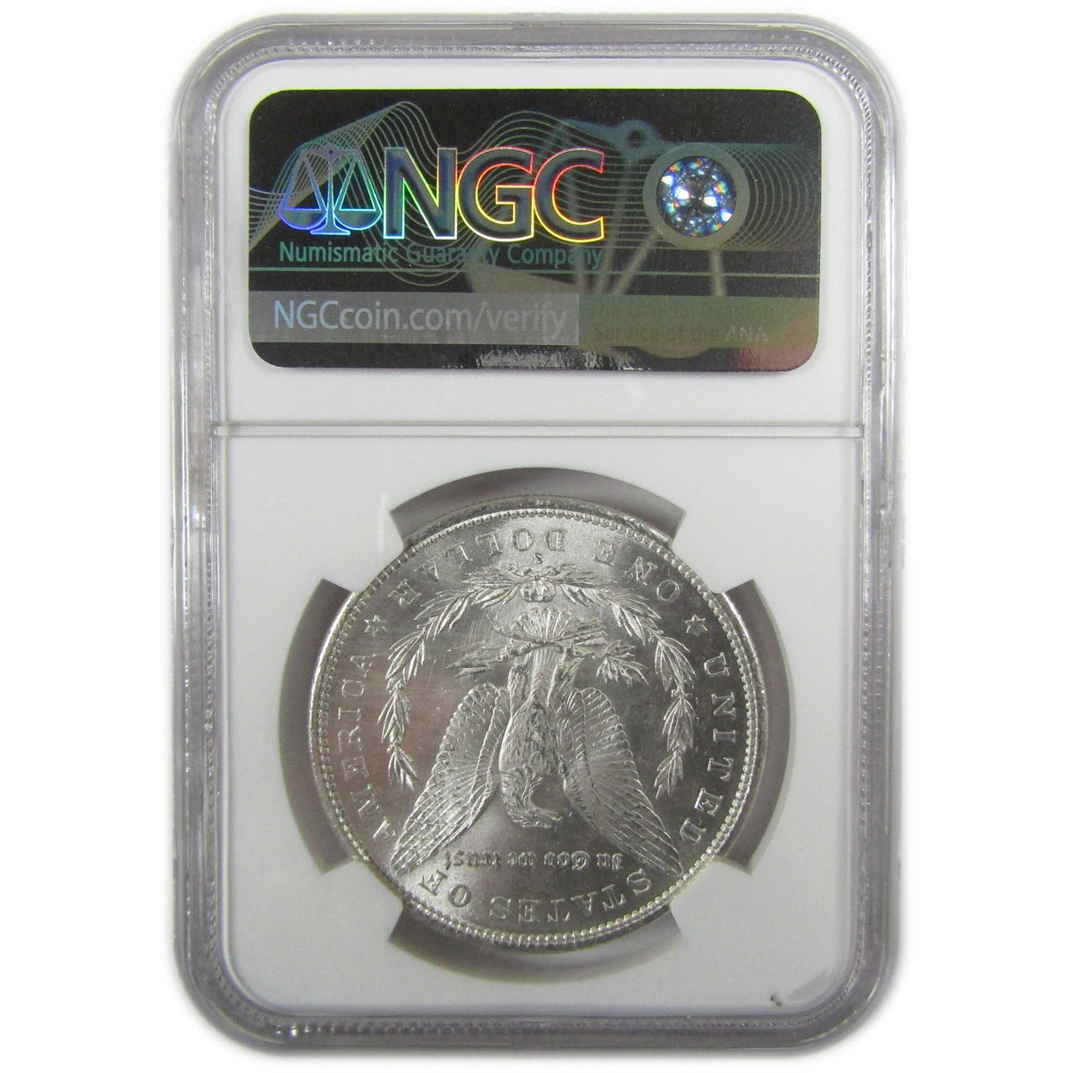 Morgan Silver Dollar MS 64 Uncirculated A4729