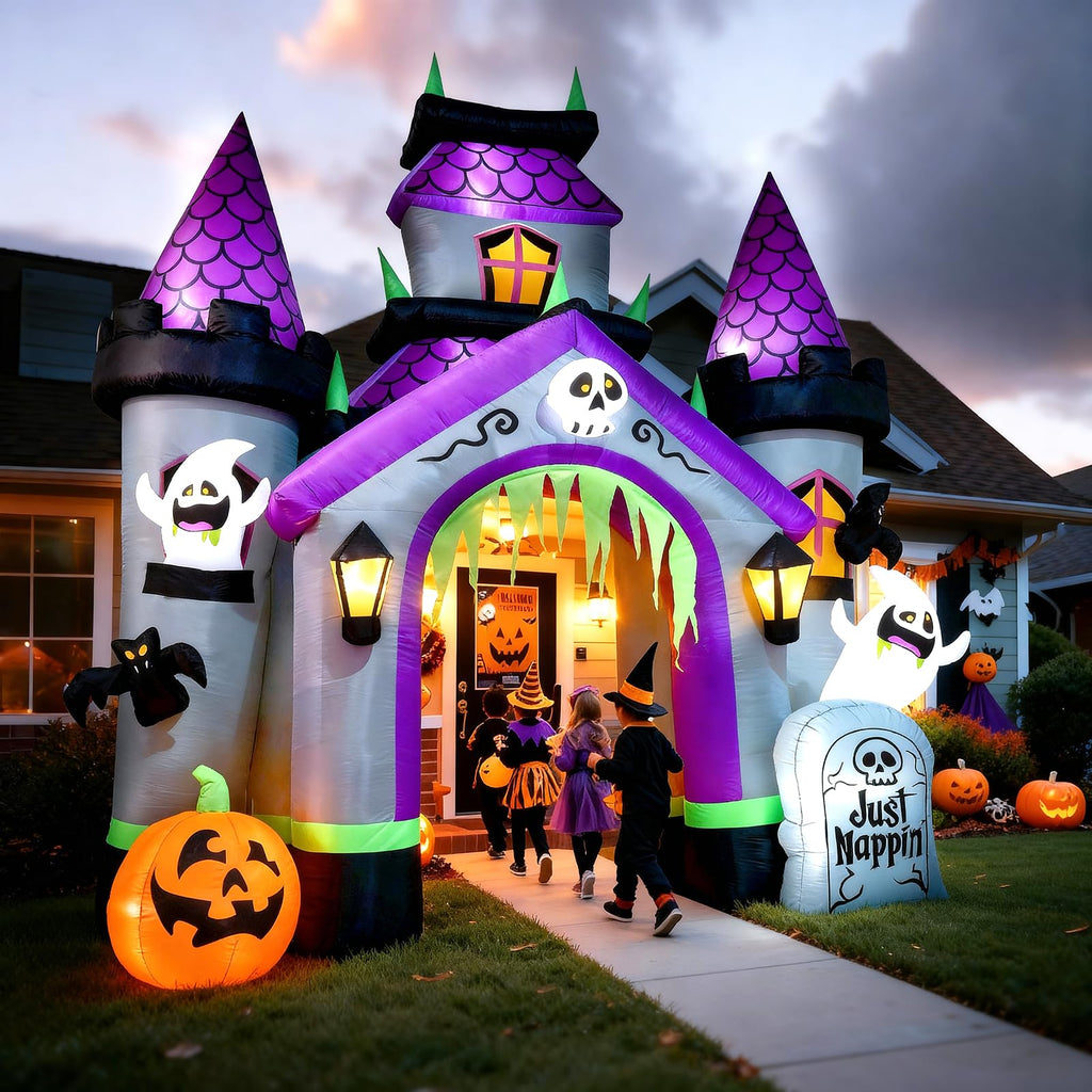 12 FT Halloween Inflatable Archway Outdoor Decoration R88760