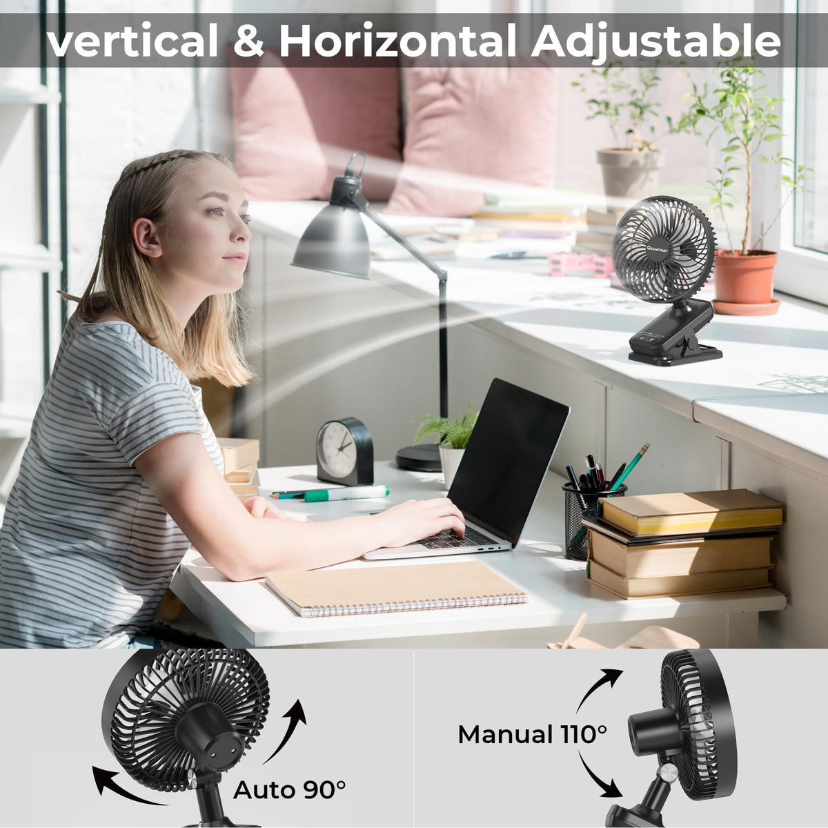 Portable Clip On Fan M474557