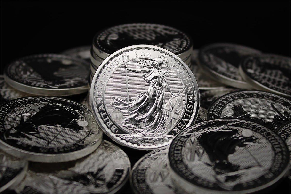 1 oz British Silver Britannia S909