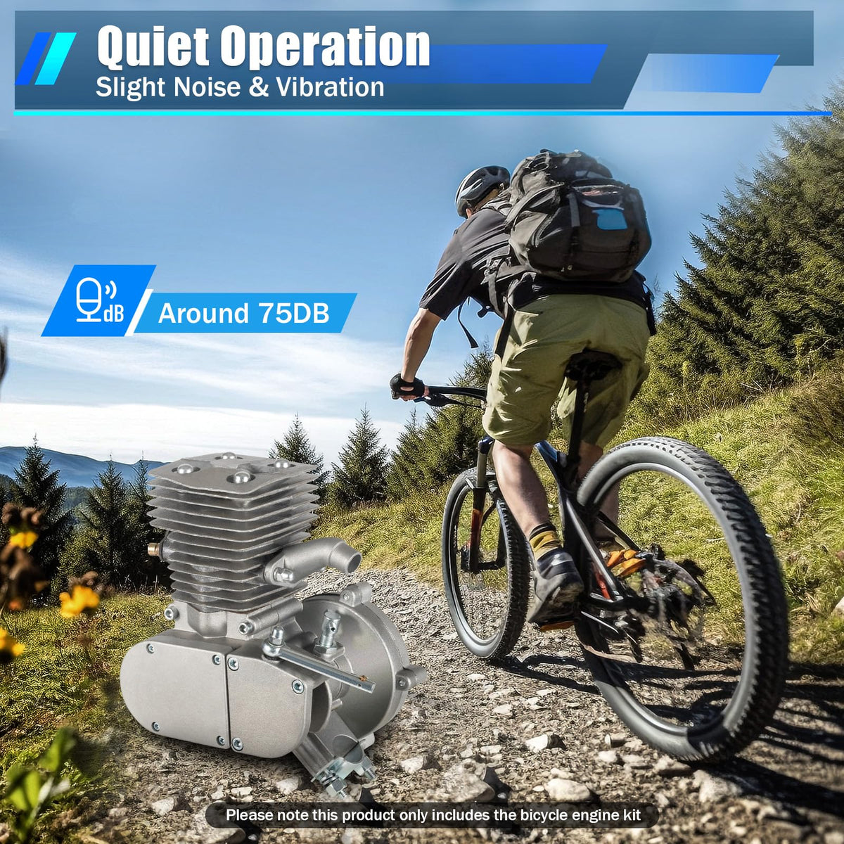 2 Stroke 100CC Bicycle Engine Kit J862832