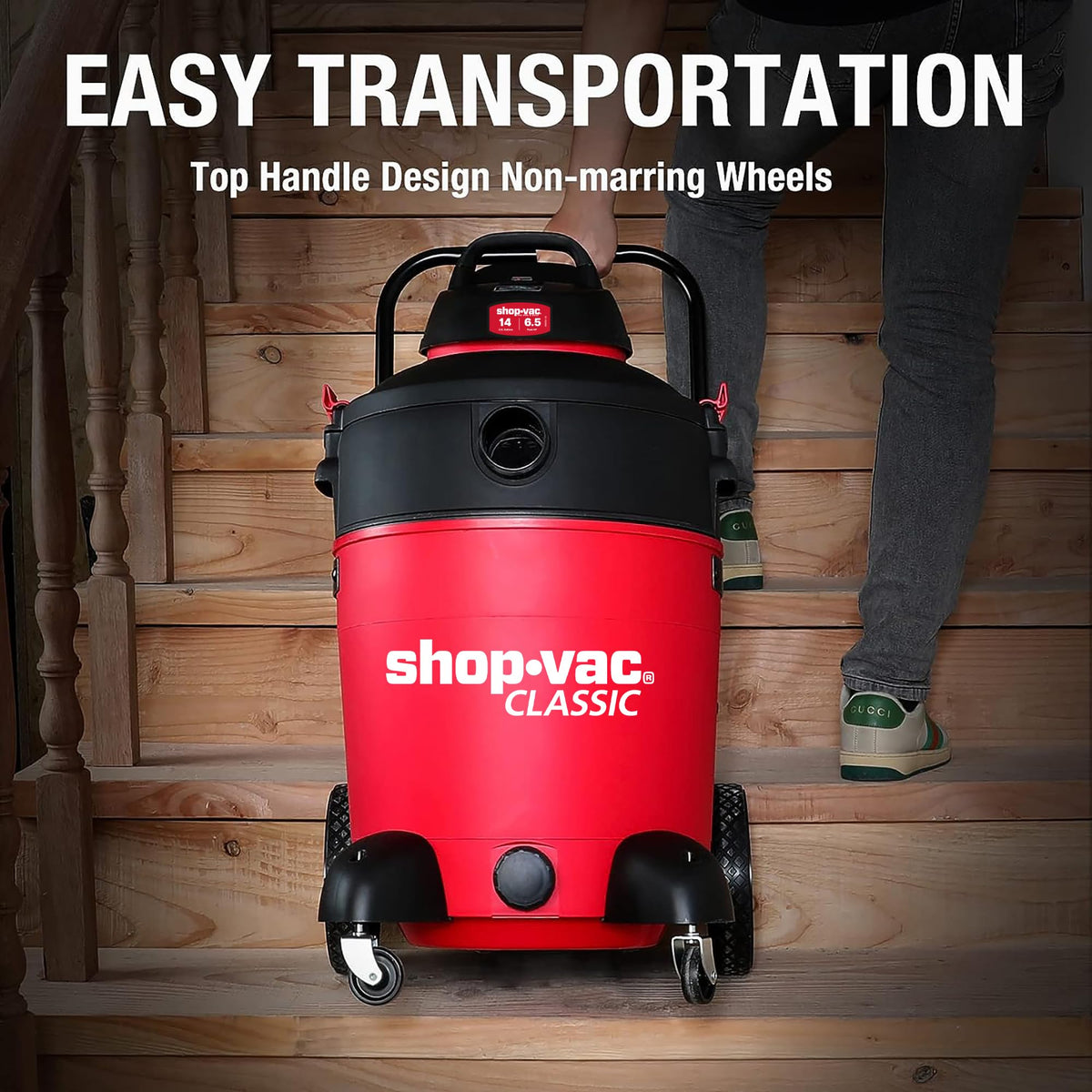 14 Gallon 6.5-Peak HP Wet/Dry Vacuum N10670