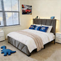 Twin Bed Frame with LED Lights & USB M9317