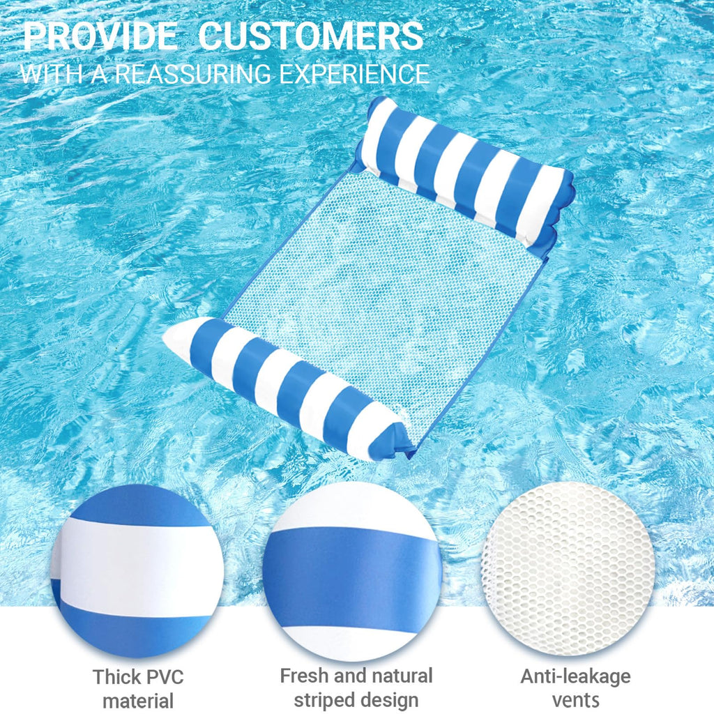 Inflatable Mesh Pool Float J658222