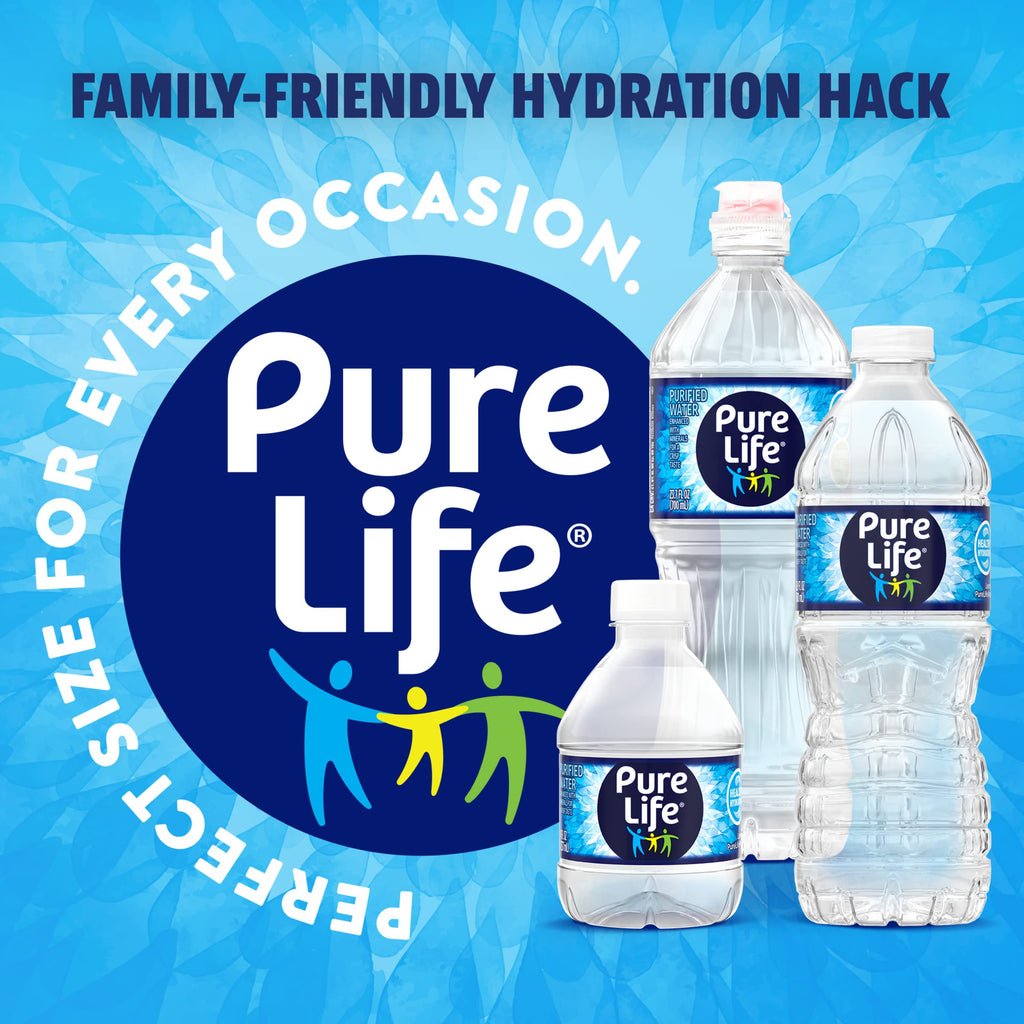 Purified Bottled Water 16.9 oz Case of 24 O2265