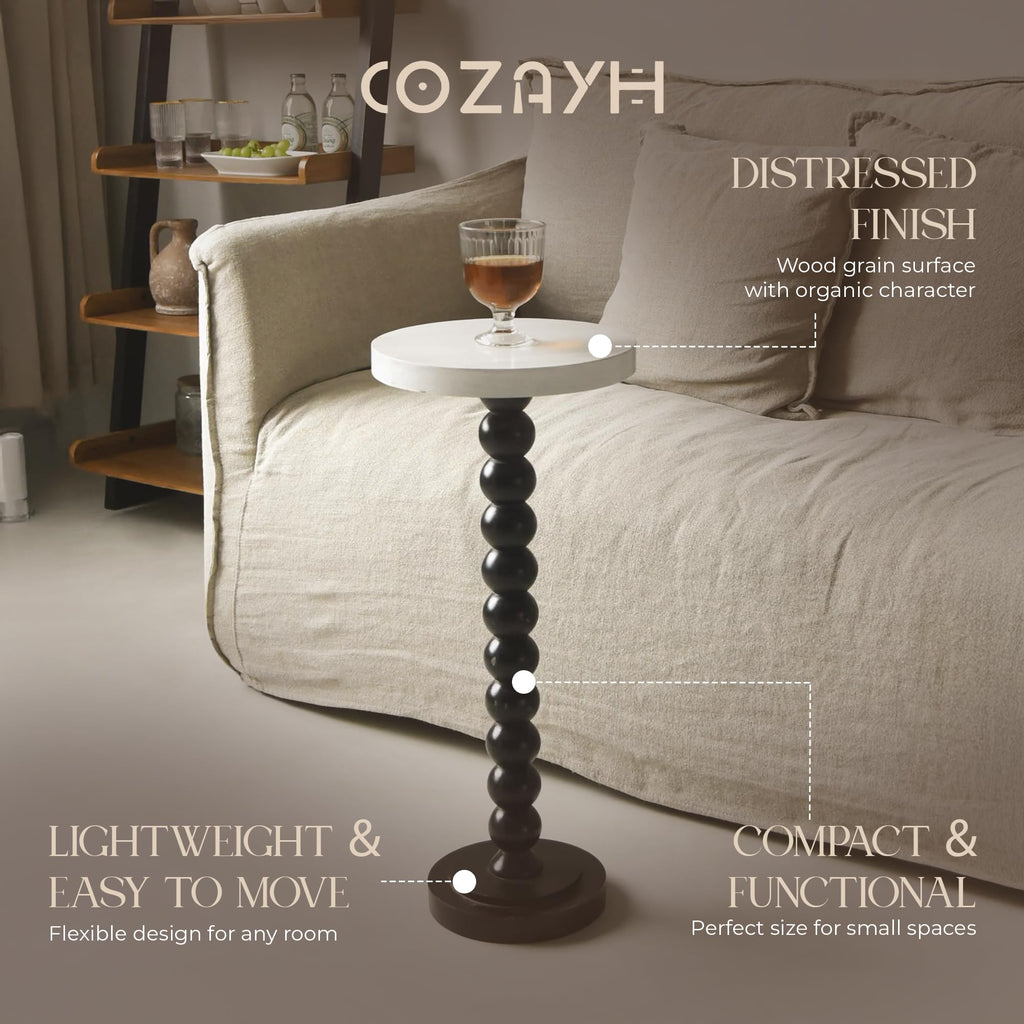 Small Pedestal End Table H81196