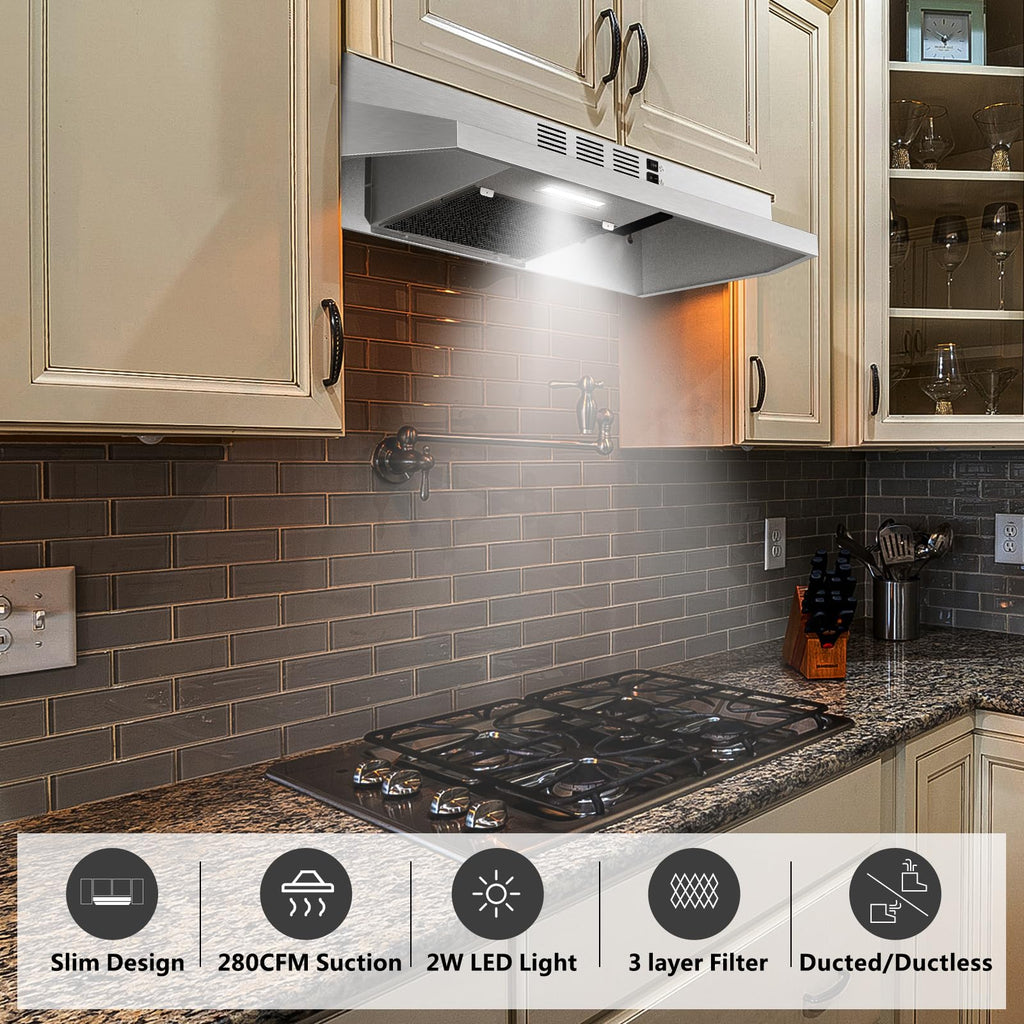 30 inch Under Cabinet Stainless Steel Range Hood D97427