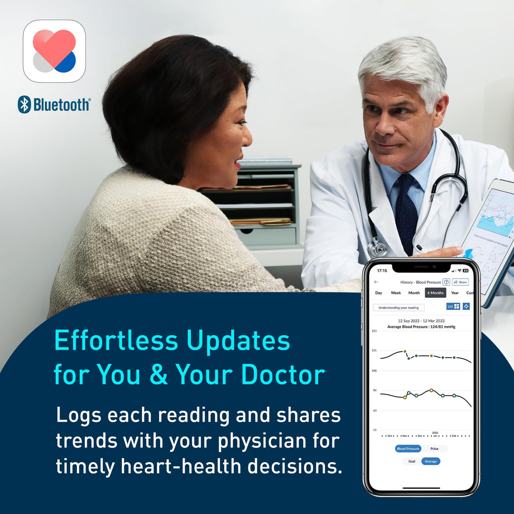 Silver Upper Arm Blood Pressure Monitor E75868