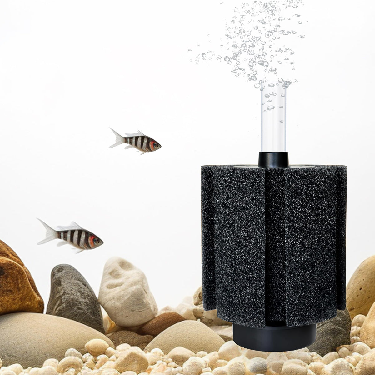 150 Gal Aquarium Sponge Filter with Air Stone Y6778