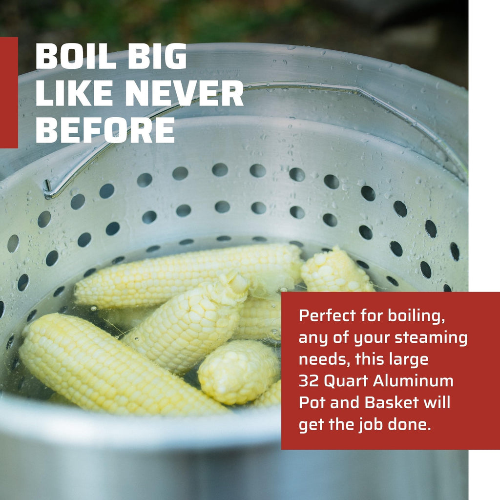 32-Quart Aluminum Pot W712579
