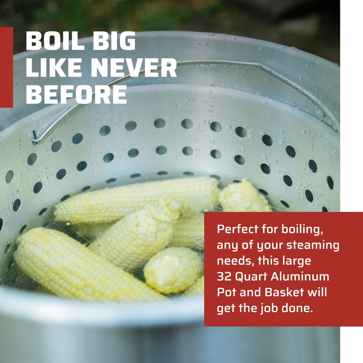 32-Quart Aluminum Pot W712579