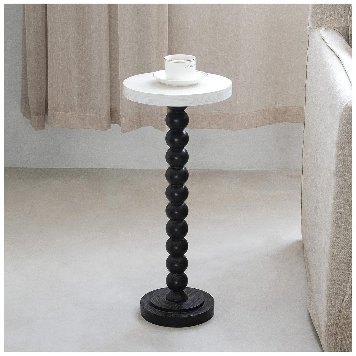 Small Pedestal End Table H81196