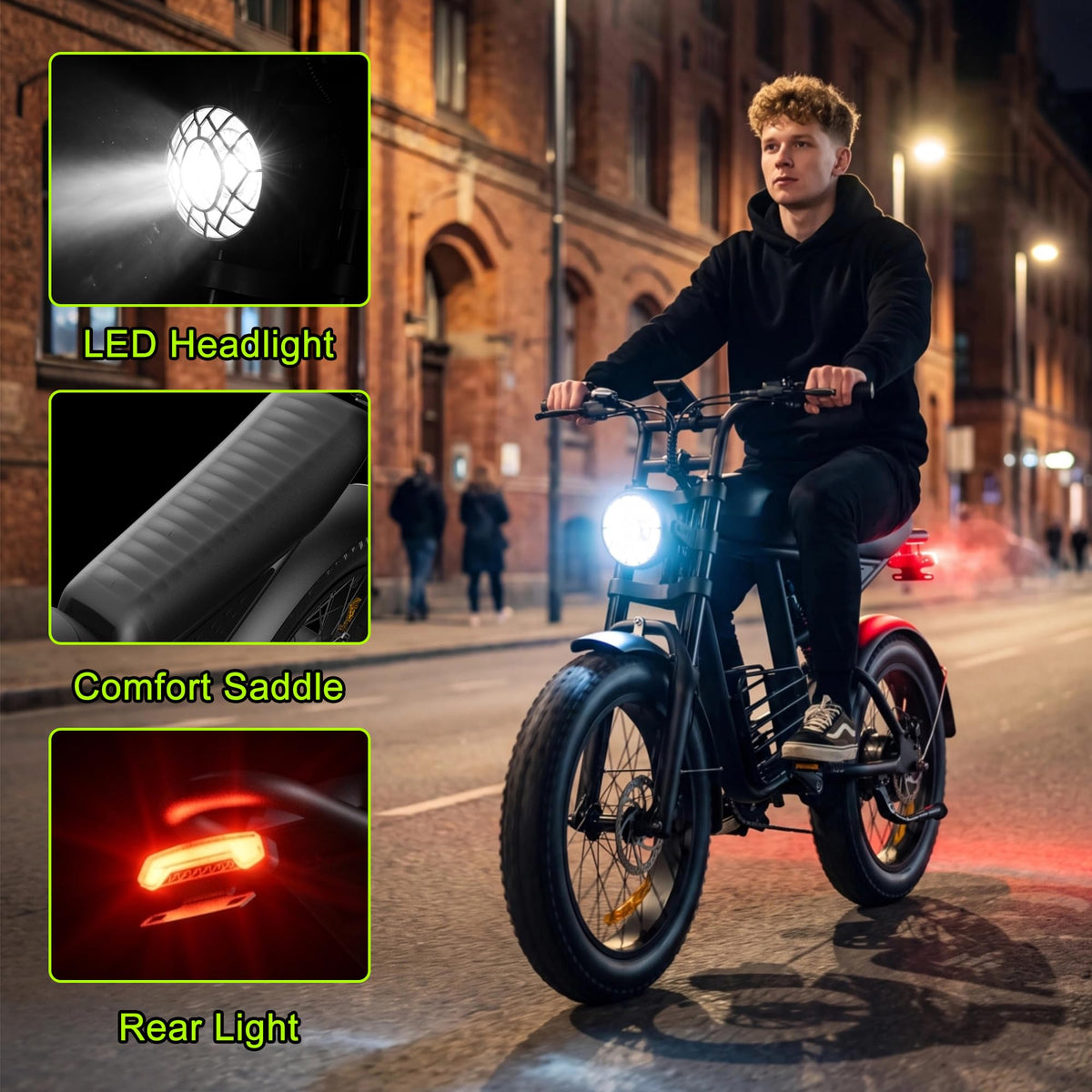 1500W 48V 20Ah Electric Bike V151074