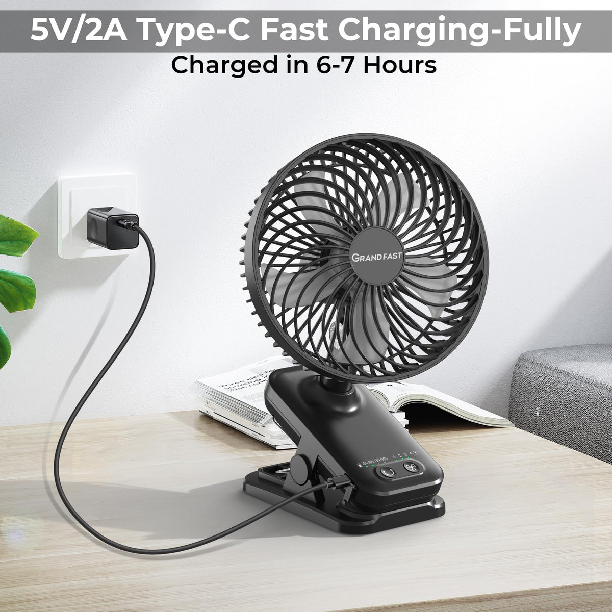 Portable Clip On Fan M474557