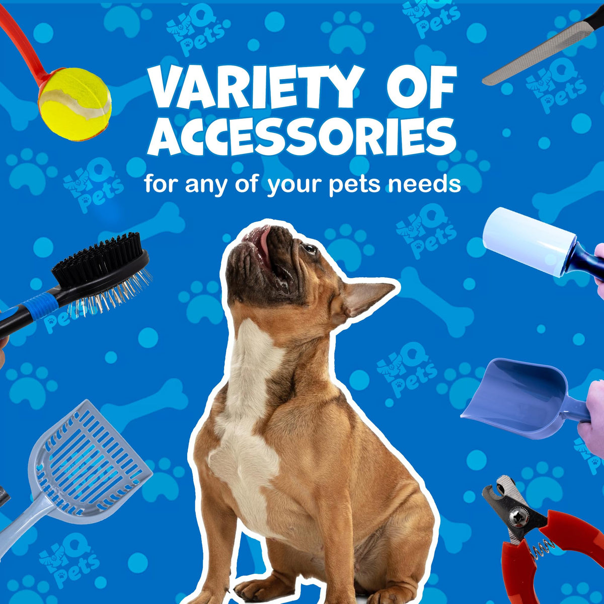 Finger Toothbrush for Pet Set of 2 Blue Q129114