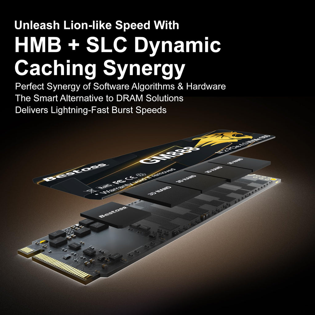 NVMe M.2 2280 SSD 512GB PCIe 4.0 V5397