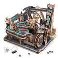 Motorized Wooden 3D Puzzle Marble Run Model R440