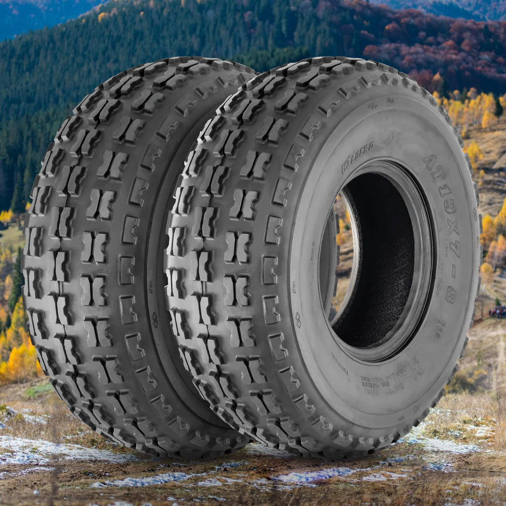 19x7-8 ATV Tires Set of 2 Tubeless All Terrain K6500