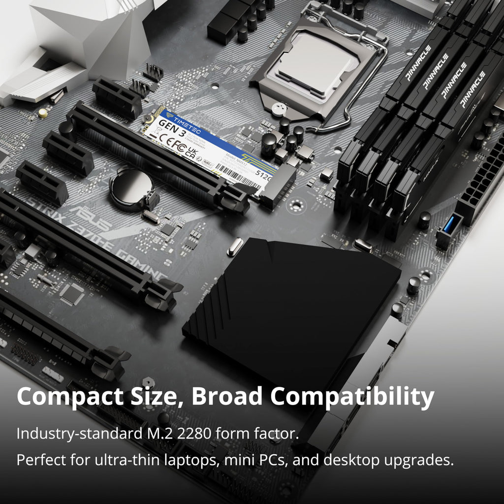 512GB NVMe PCIe M.2 2280 Internal SSD J58491