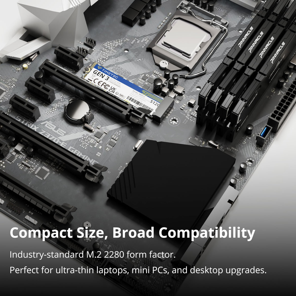 512GB NVMe PCIe M.2 2280 Internal SSD J58491