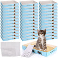 30 Pack Disposable Litter Boxes with Scoop G815