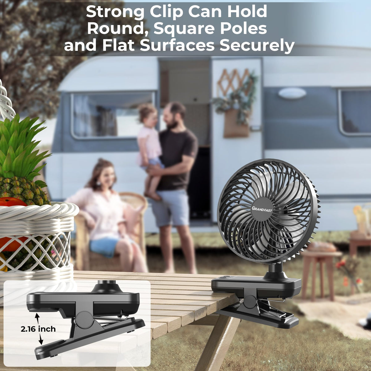 Portable Clip On Fan M474557