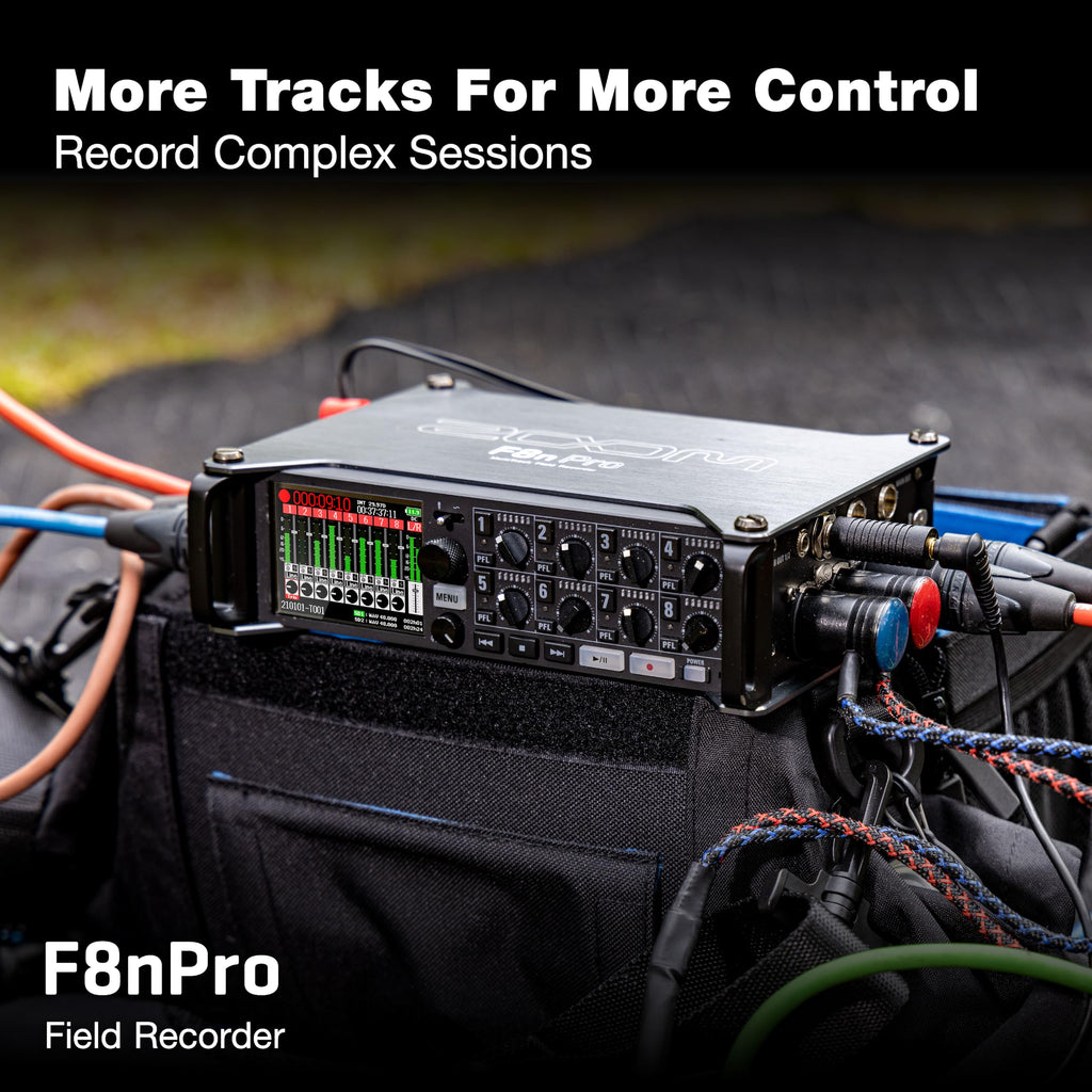 Field Recorder with 8 Inputs & 10 Tracks B407809