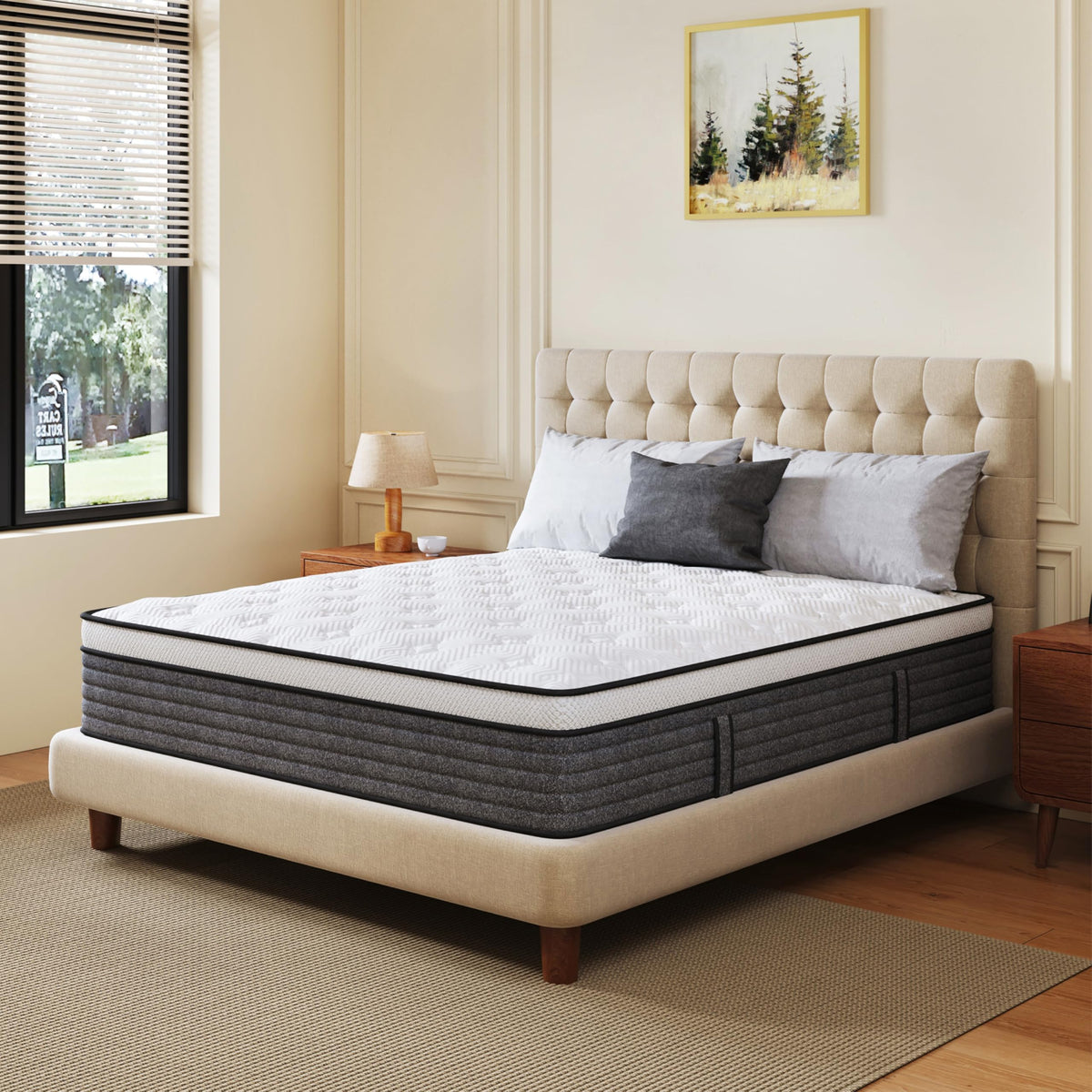 Full Size 10 Inch Hybrid Mattress L36691