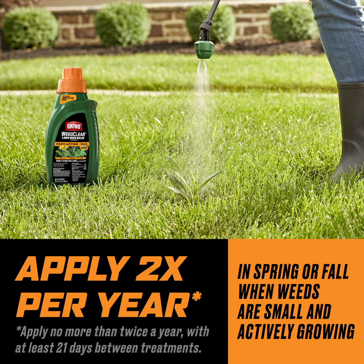 32 fl. oz. Concentrate Lawn Weed Killer D25587