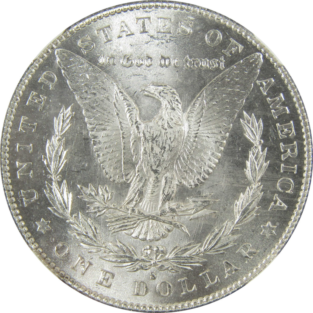 Morgan Silver Dollar MS 64 Uncirculated A4729
