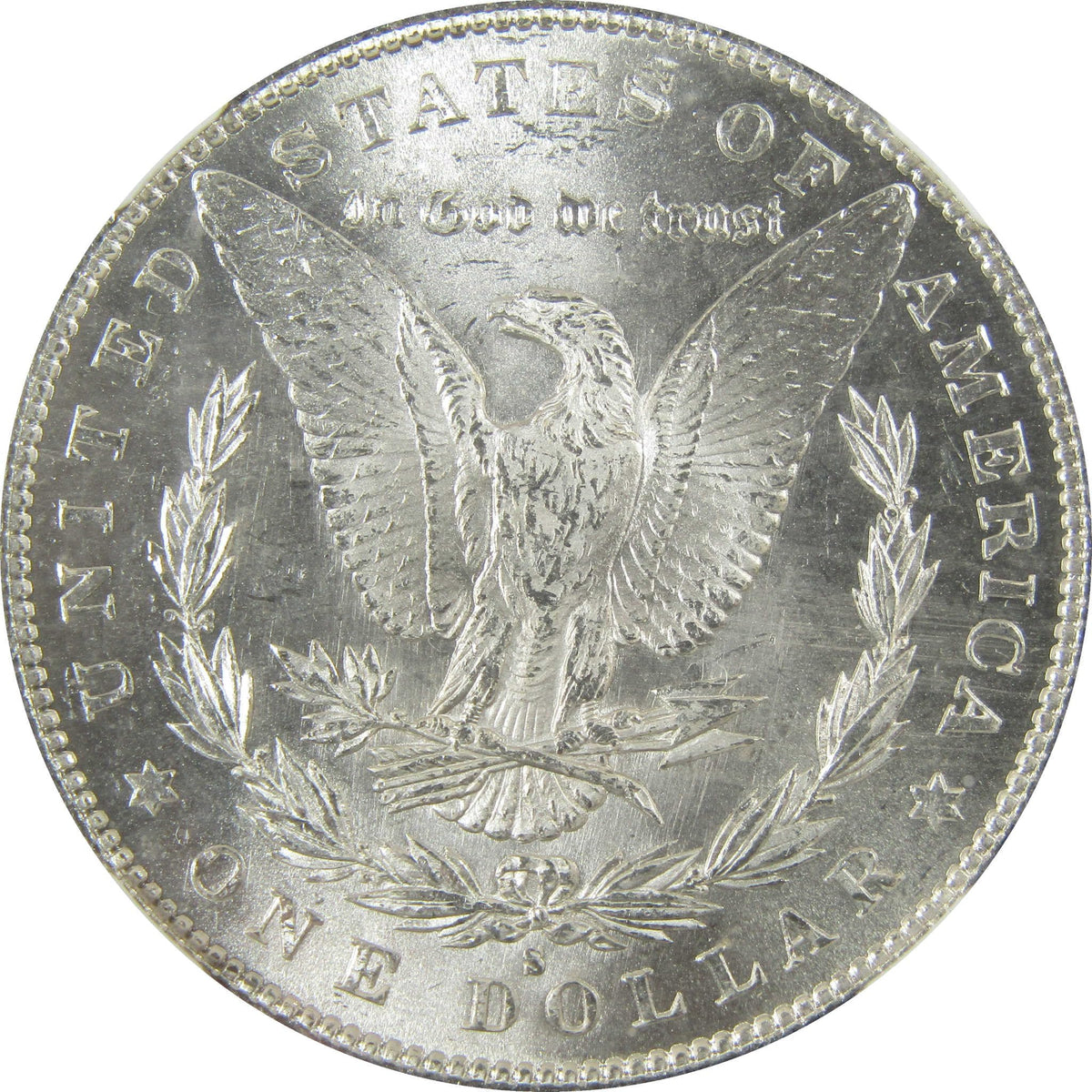 Morgan Silver Dollar MS 64 Uncirculated A4729