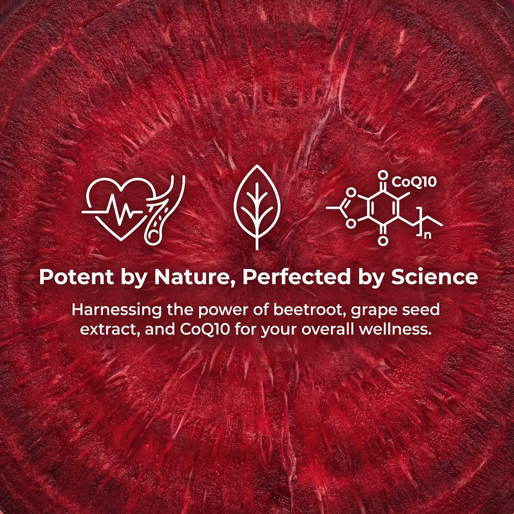 Beet Chews with Grape Seed Extract & CoQ10 - 60 Chews T786