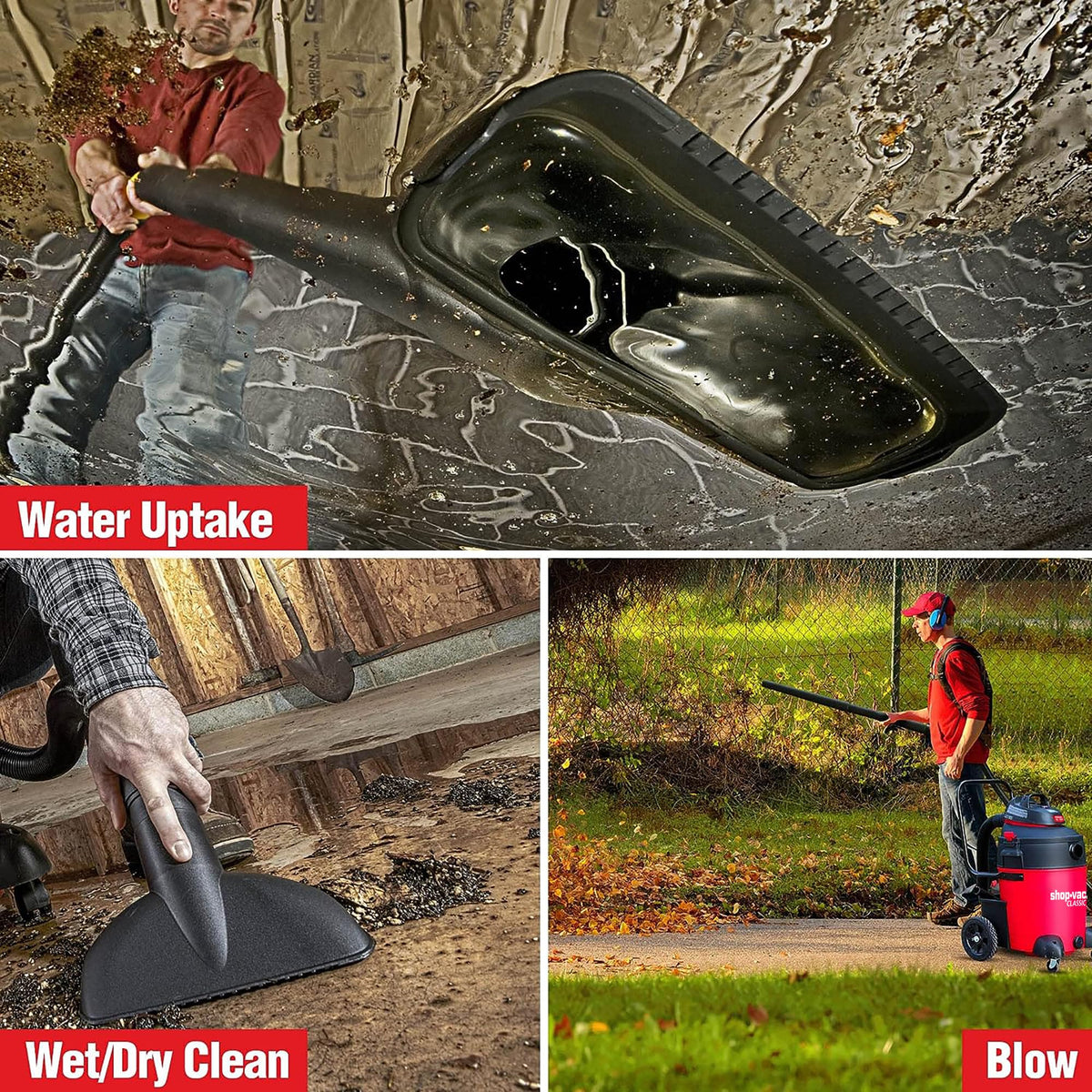 14 Gallon 6.5-Peak HP Wet/Dry Vacuum N10670